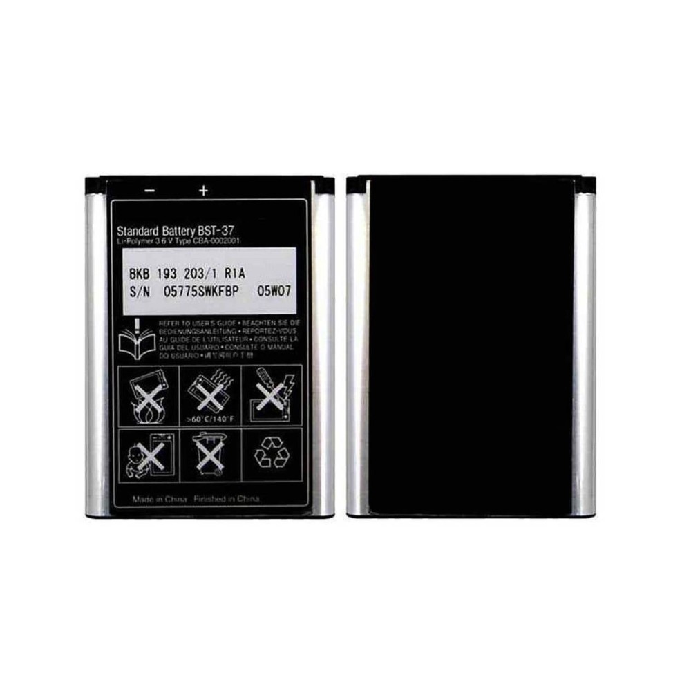 Accu BST-37, Li-Polymer original Sony Ericsson W350i, Z300i, K600i